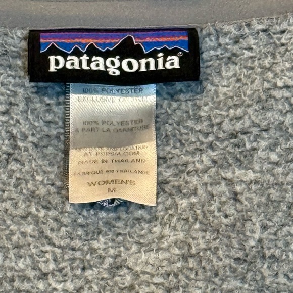 Patagonia Better Sweater Gray Fleece Coat Ladies Medium - Picture 6 of 11